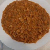 Quinoa stew with squash at VegaKucko in Budapest