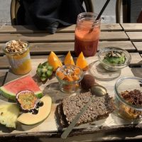 Vegan brunch   at Cafe Feel Good in Copenhagen