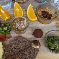 Vegan brunch at Cafe Feel Good in Copenhagen