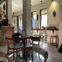 Indoor seating  at Tecó in Mostar