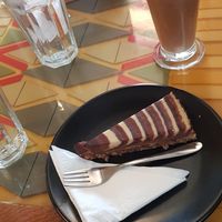 Zebra cake at Tecó in Mostar