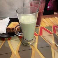 Vegan Ayurvedic Macha Latte  at Tecó in Mostar