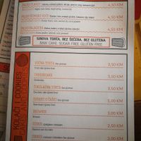 Cakes at Tecó in Mostar