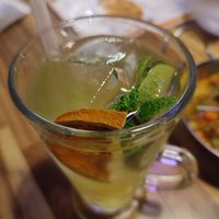 Cocktail #Veganuary at Bollywood Indian Restaurant in Busan