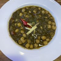 Chana Palak   at Bollywood Indian Restaurant in Busan