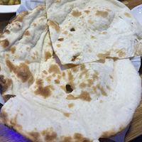 vegan naan   at Bollywood Indian Restaurant in Busan
