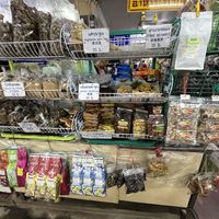 Dried goods  at Warorot Market Food Stall in Chiang Mai