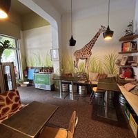 The café from inside   at Chelo Cafe in Barcelona