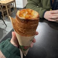 crème brûlée (limited edition)   at Eva's Original Chimneys in Toronto