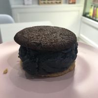 Ice cream sandwich. Vanilla charcoal. at Kind Kones - Mont Kiara in Kuala Lumpur