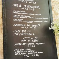 Carte at Les Baux Jus in Les Baux-de-provence