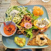 Assiette unique at Les Baux Jus in Les Baux-de-provence