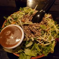 Kale and slaw salad with balsamic at Need Pizza in Cedar Rapids