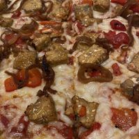 Vegan cheese and tempeh  at Mellow Mushroom  in Henrico