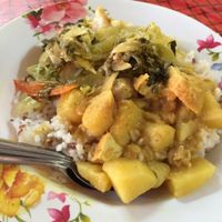 30 baht at Thai Vegetarian Food in Chiang Mai