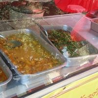 display case at Thai Vegetarian Food in Chiang Mai
