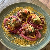 Latino del medio oriente  at Verde Sazon in Santiago