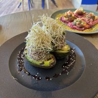 Palta asada  at Verde Sazon in Santiago