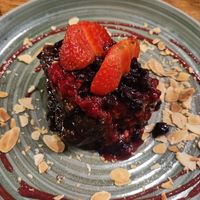 Torta tía Leo at Verde Sazon in Santiago