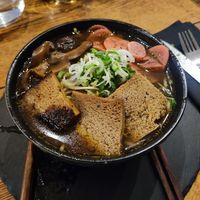 Un tipo de ramen, pero no va con ese nombre at Verde Sazon in Santiago