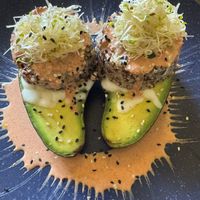 gado gado  at Verde Sazon in Santiago