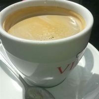 Great Americano at Small World Cafe in Hexham