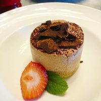 Chocolate and Amaretto Parfait at Pizza Express in Cheltenham