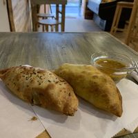 Tofu and Seitan empanadas   at Dempanadas in Valencia
