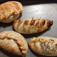 Vegetable and soya empanadas (take away) at Dempanadas in Valencia