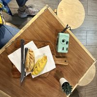 soy & vegan chicken empanadas   at Dempanadas in Valencia