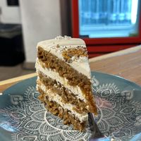 🌱 carrot 🥕 cake  at Dempanadas in Valencia