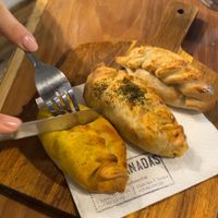 Main dishes  at Dempanadas in Valencia