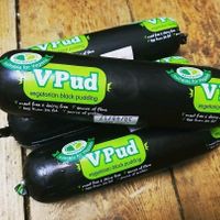 vegan black pudding at Peebles Superstore in Peebles