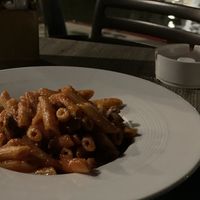 Tomato mushroom pasta  at Al Parlamento in Venice