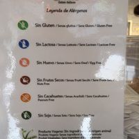 Labelled  at Dino Gelateria Italiana in Barcelona