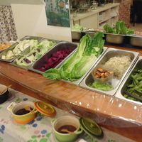 Salad bar at Shu Xing - Healthy Vegetarian Food in Kaohsiung