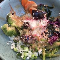 warm poké ( we were hungry, hence the picture had to wait) at Beetnut in Zurich