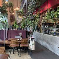 Lots of greenery  at Beetnut in Zurich
