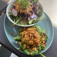 Scrambled bagel   at Beetnut in Zurich