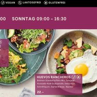 Definitely NOT vegan huevos rancheros! at Beetnut in Zurich