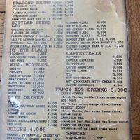 Menu 1 at Scholars Lounge Irish Pub in Rome