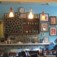 Beverage area at Noodle in College Park