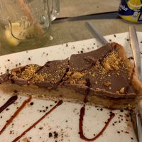 Snickers pie  at Raizes in Quarteira