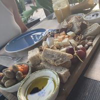 Vegan cheese plate  at Raizes in Quarteira