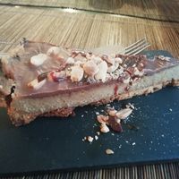 Snickers dessert at Raizes in Quarteira