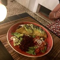 Bean wrap at Raizes in Quarteira