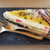 Cheesecake at Raizes in Quarteira