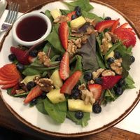 Baby Kale Salad at Millie's on Main in Mackinac Island