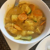 Yellow Curry  at Busy B Thai Cafe in El Cajon