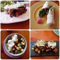 Different dishes but tasted all the same at GiG - Green is Good in Ericeira